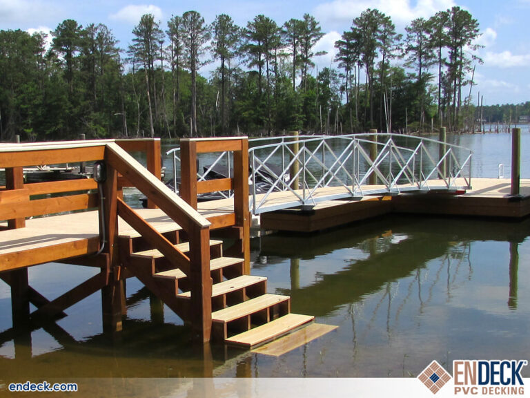 Marina Dock with PVC Decking Endeck