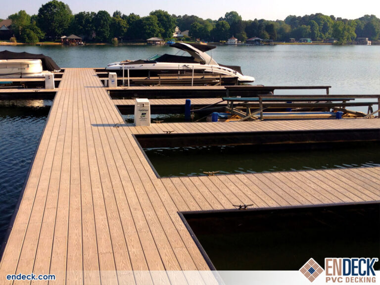 Marina Docks PVC Decking Endeck